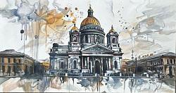 Величие Исаакия: Золото и Небо Петербурга